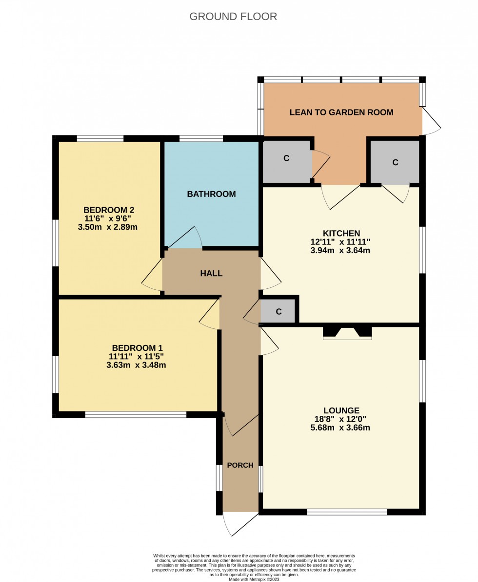 Floorplan for Heath Road, Langley Heath, Langley