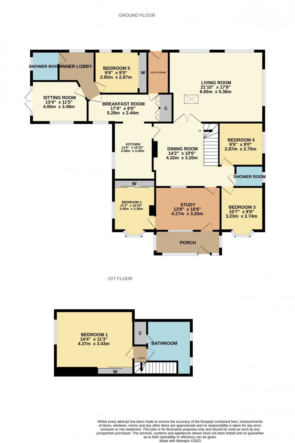 Floorplan for Lenham Heath, Maidstone, Kent