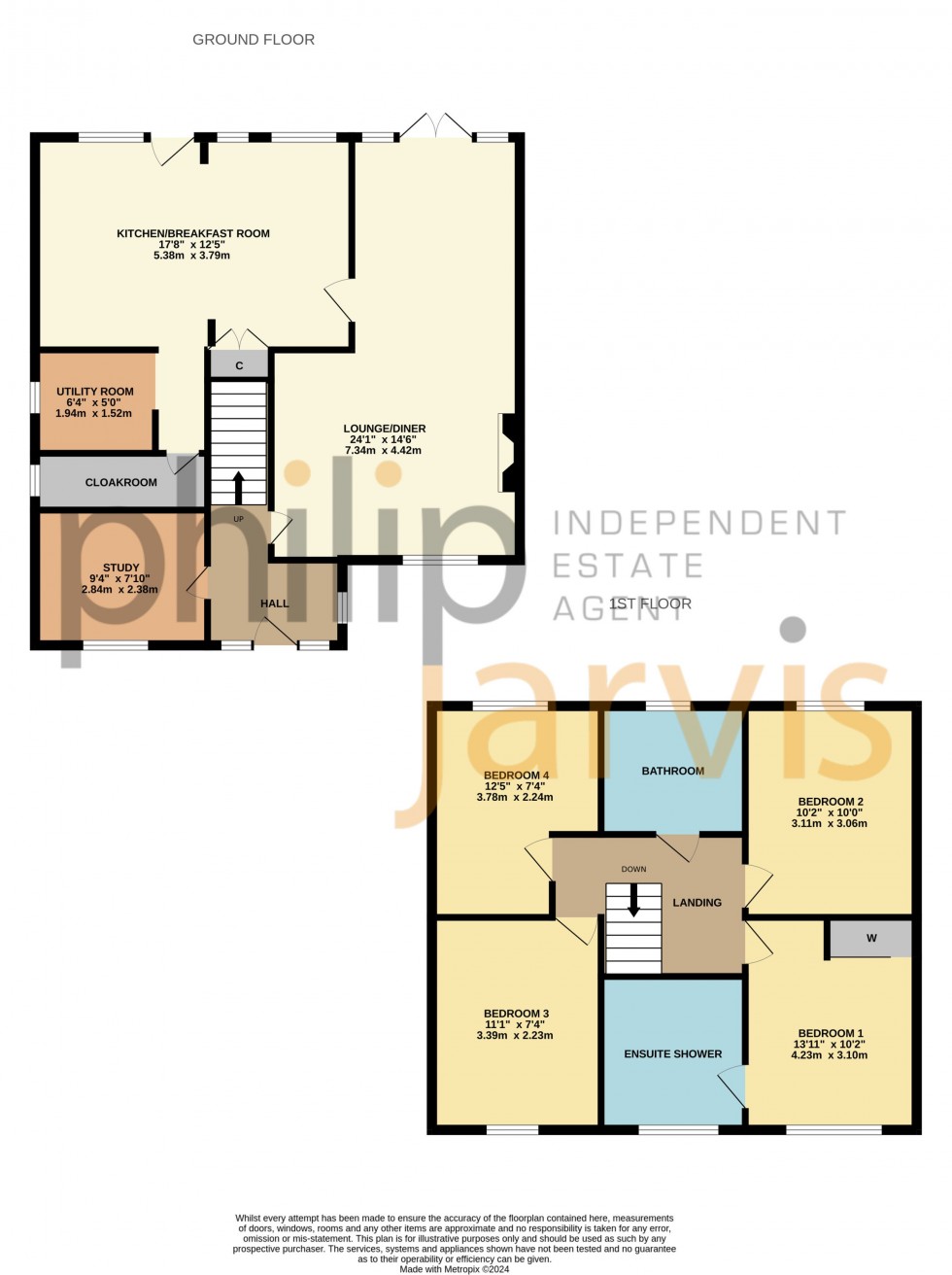 Floorplan for Ham Lane, Lenham, Kent