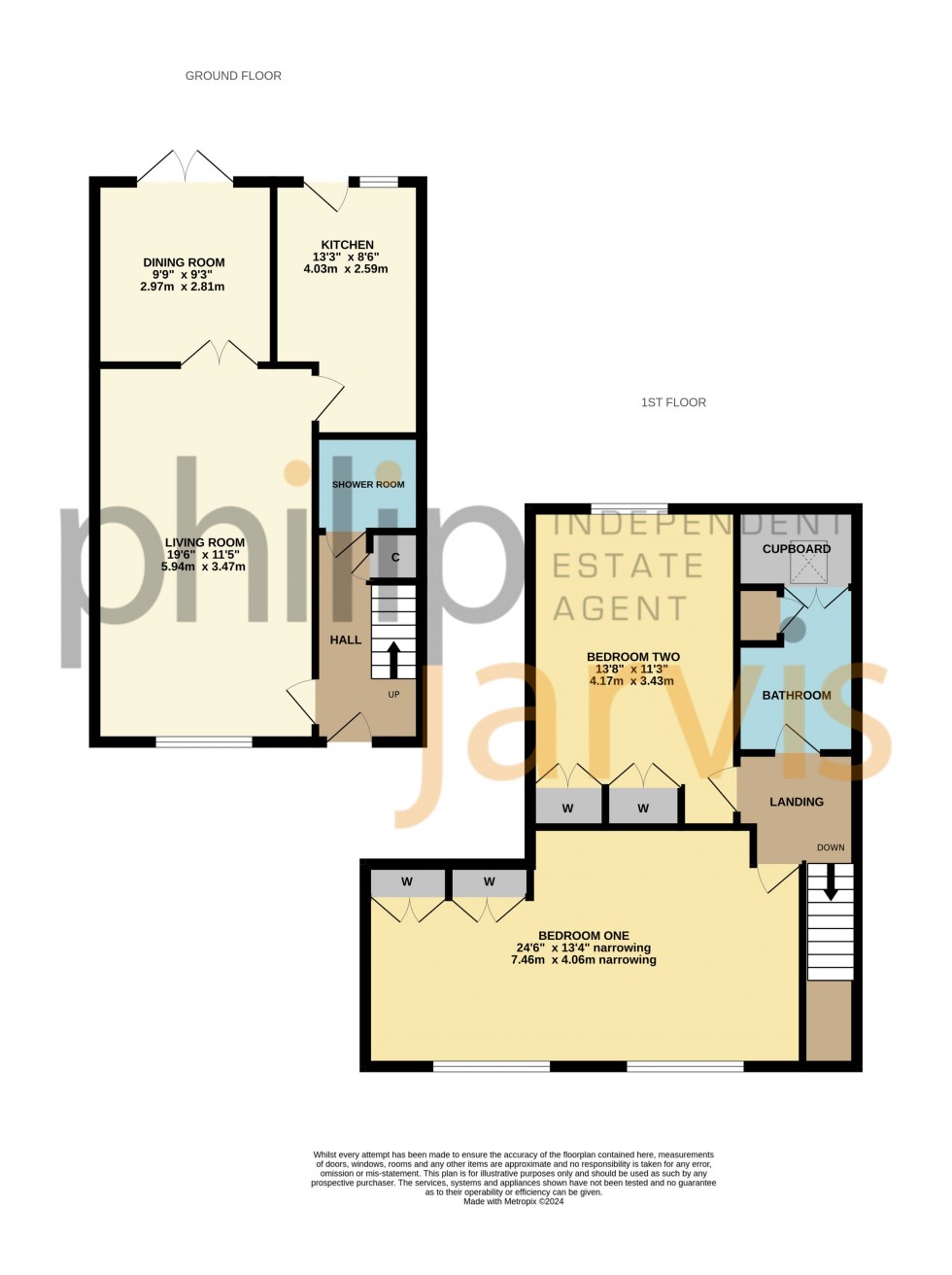 Floorplan for Faversham Road, Lenham, Kent