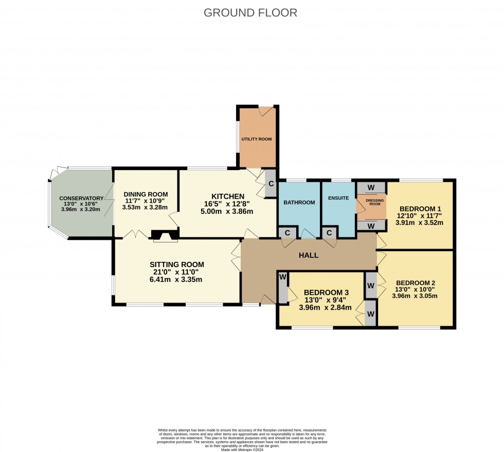 Floorplan for Kingswood, Maidstone, Kent