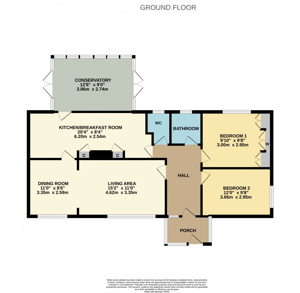 Floorplan for Chilston Road, Lenham, Kent