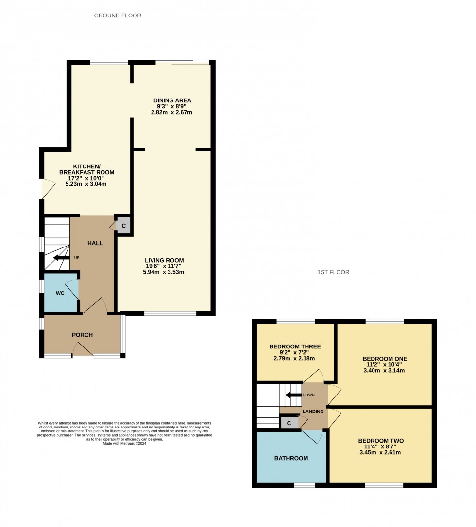 Floorplan for Glebe Gardens, Lenham, Kent