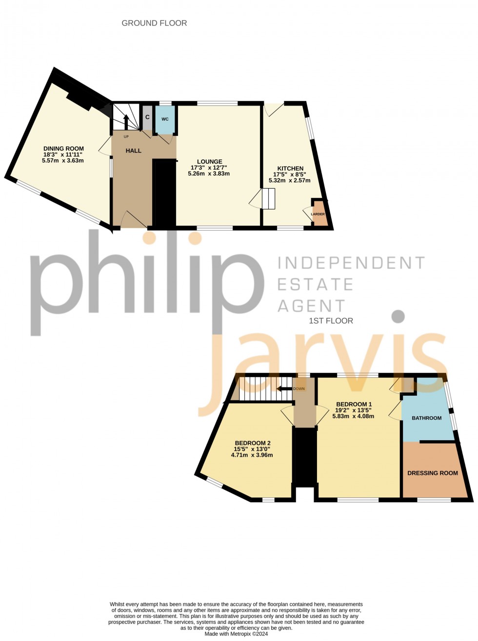 Floorplan for Upper Street, Leeds, Kent