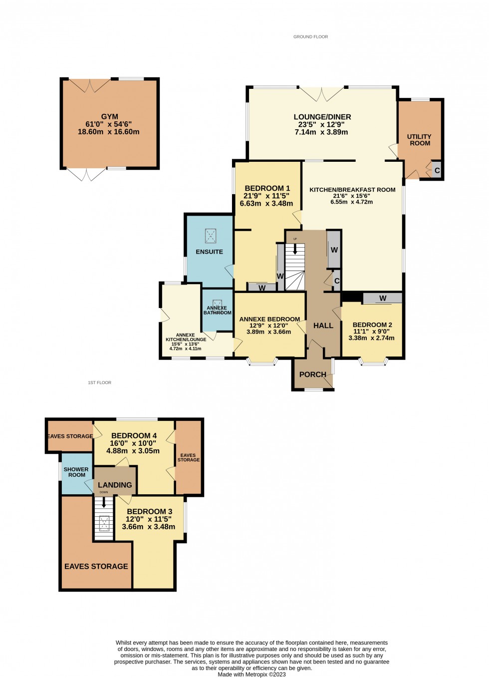 Floorplan for Broomfield Road, Kingswood, Kent