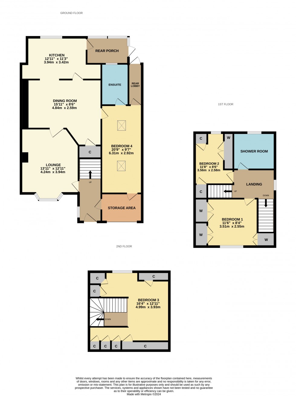 Floorplan for West Park Road, Maidstone, Kent