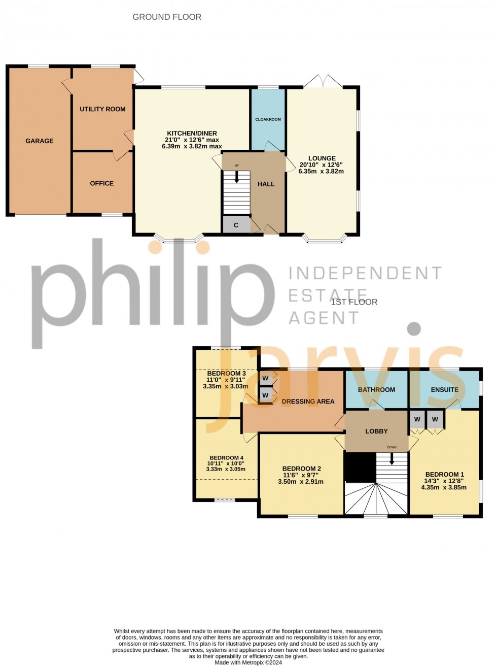 Floorplan for Throwley Forstal, Faversham, Kent