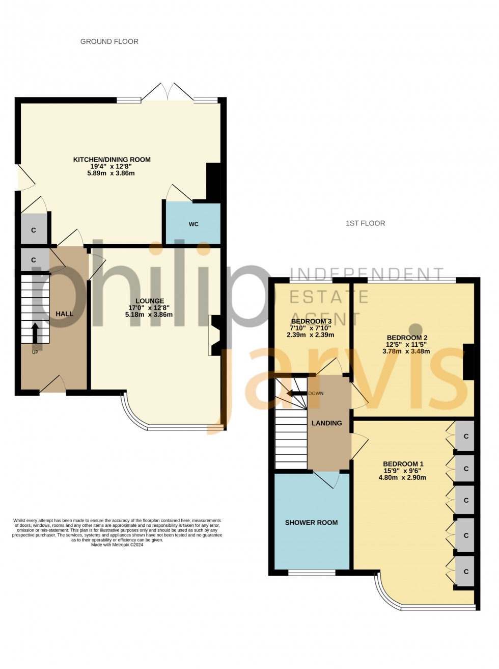 Floorplan for Penenden Heath, Maidstone, Kent