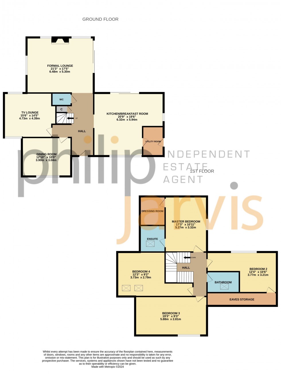 Floorplan for Lenham Heath, Maidstone, Kent