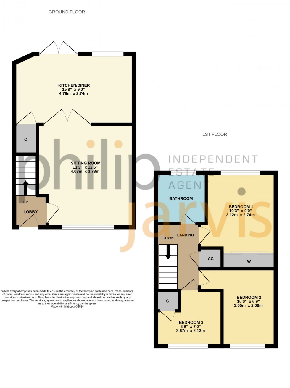 Floorplan for Kennington, Ashford, Kent