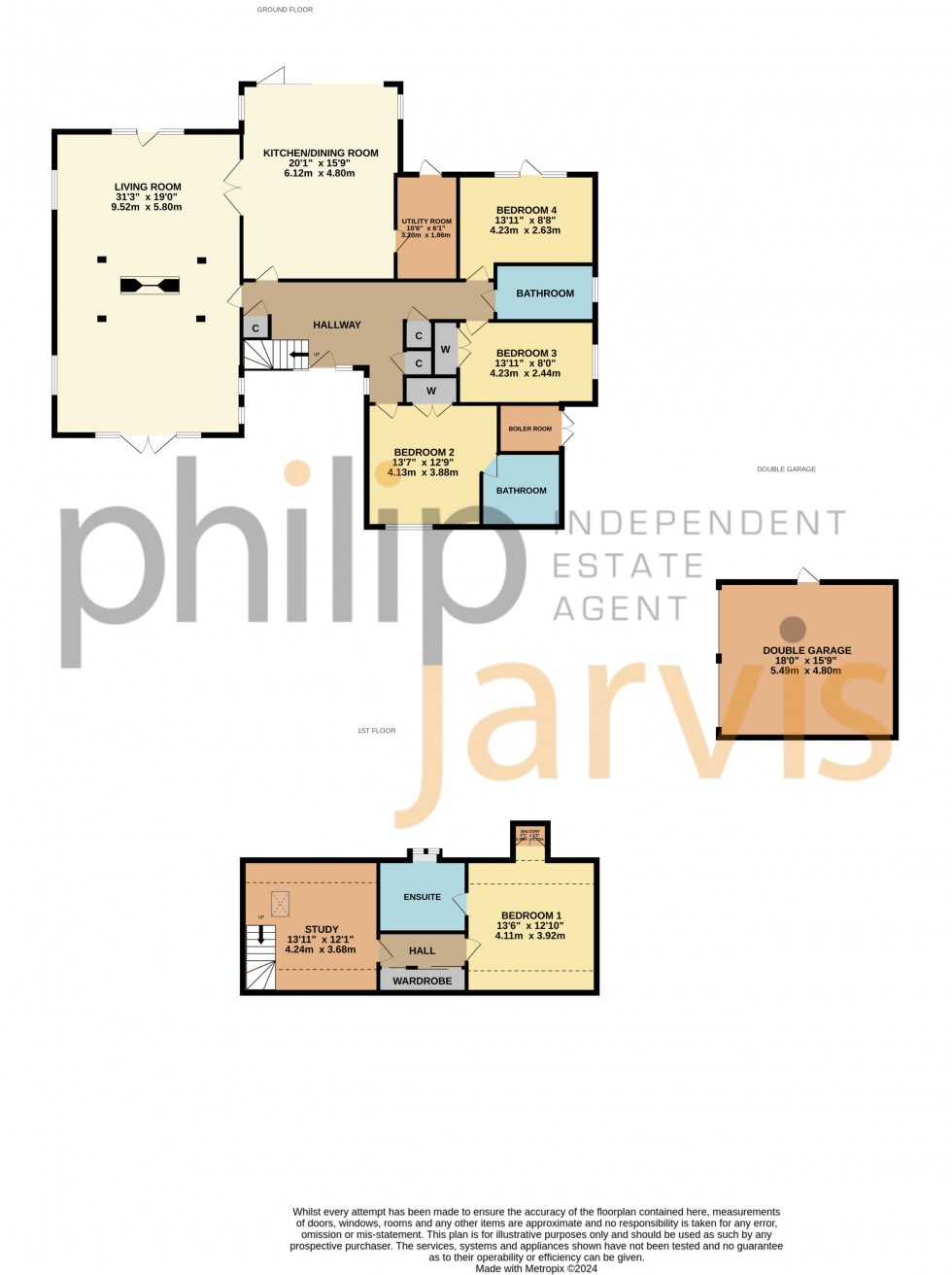 Floorplan for Kingswood, Maidstone, Kent