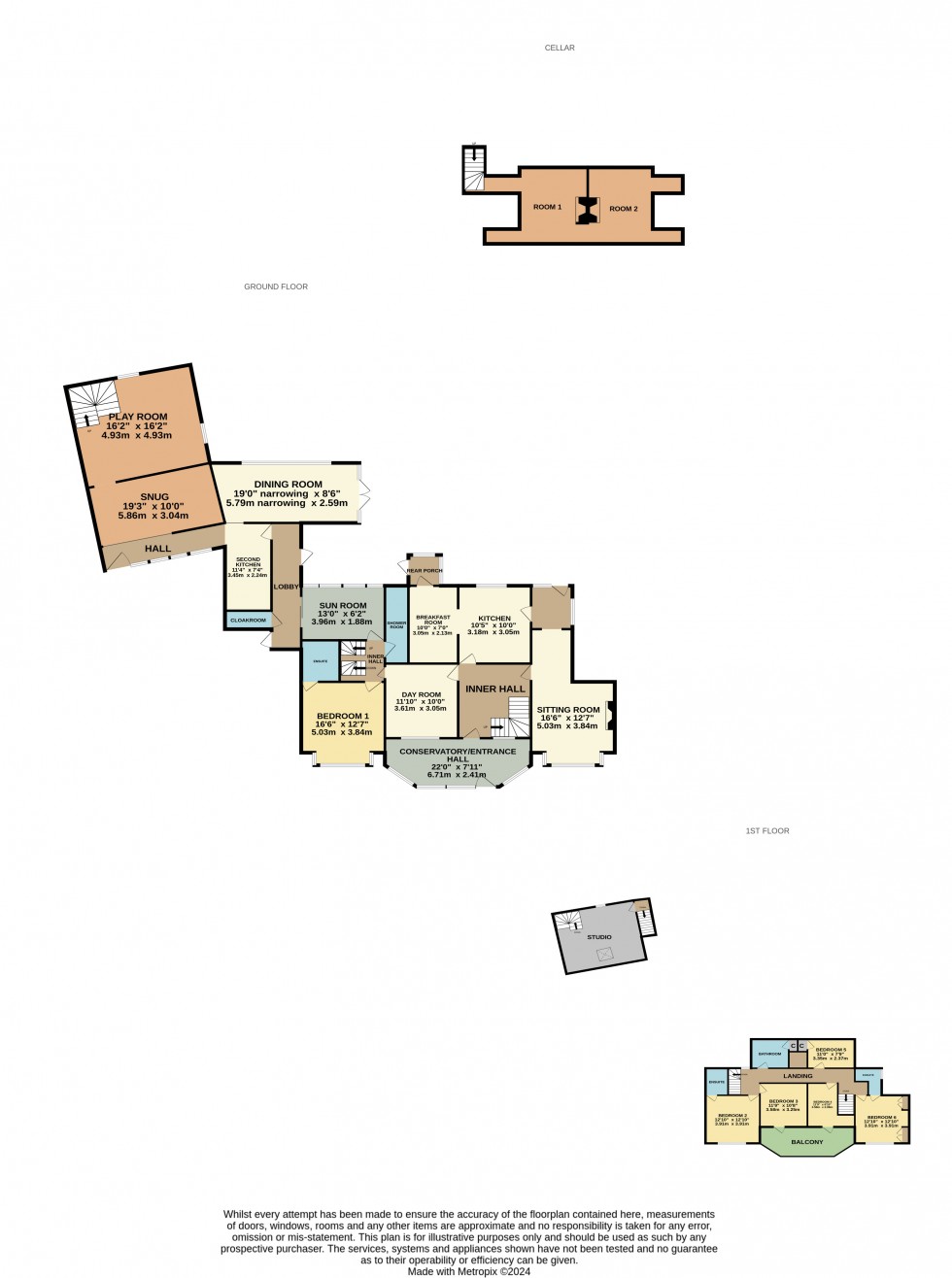 Floorplan for Chequers Hill, Doddington, Kent