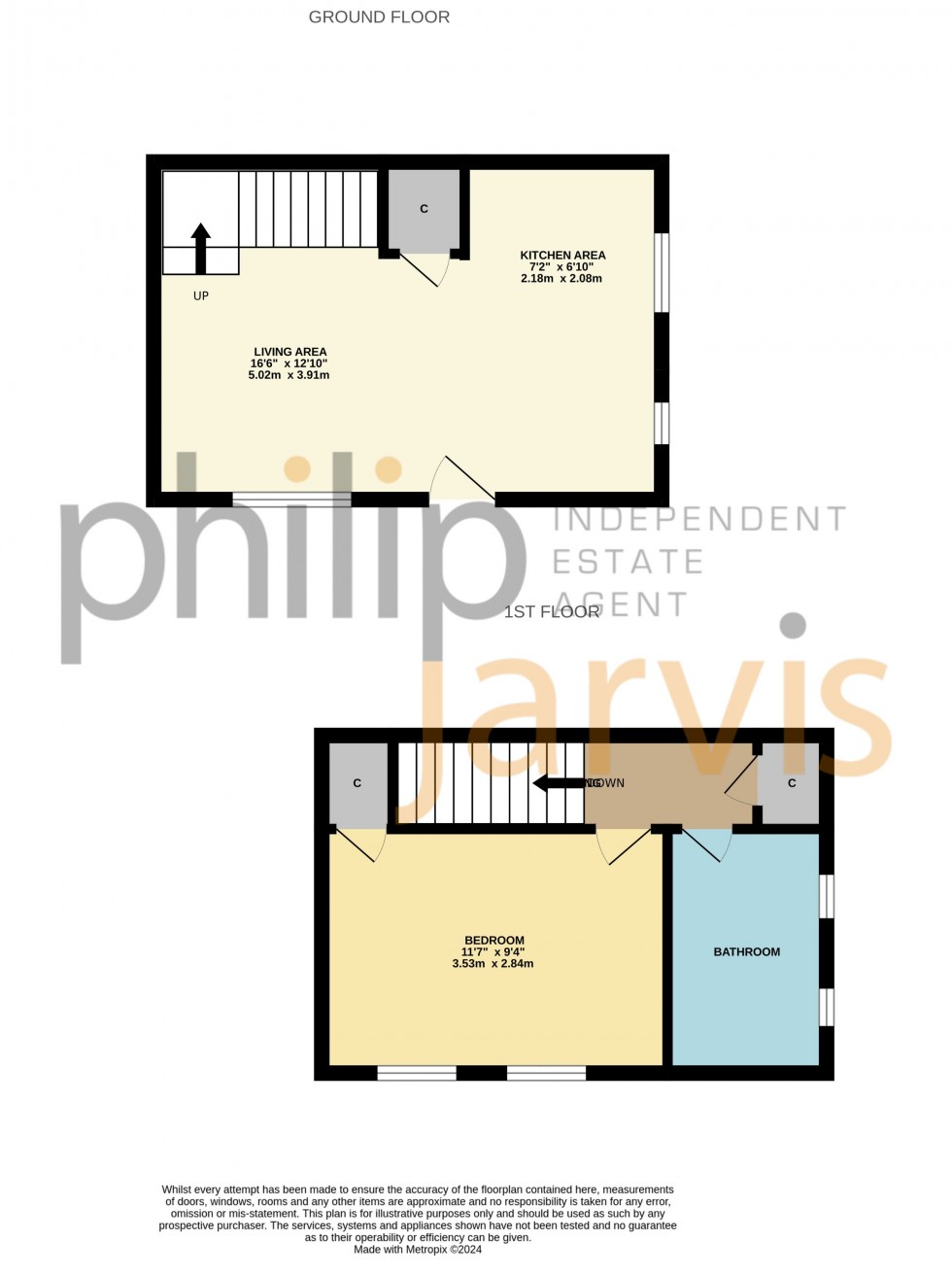 Floorplan for Old School Close, Lenham, Kent