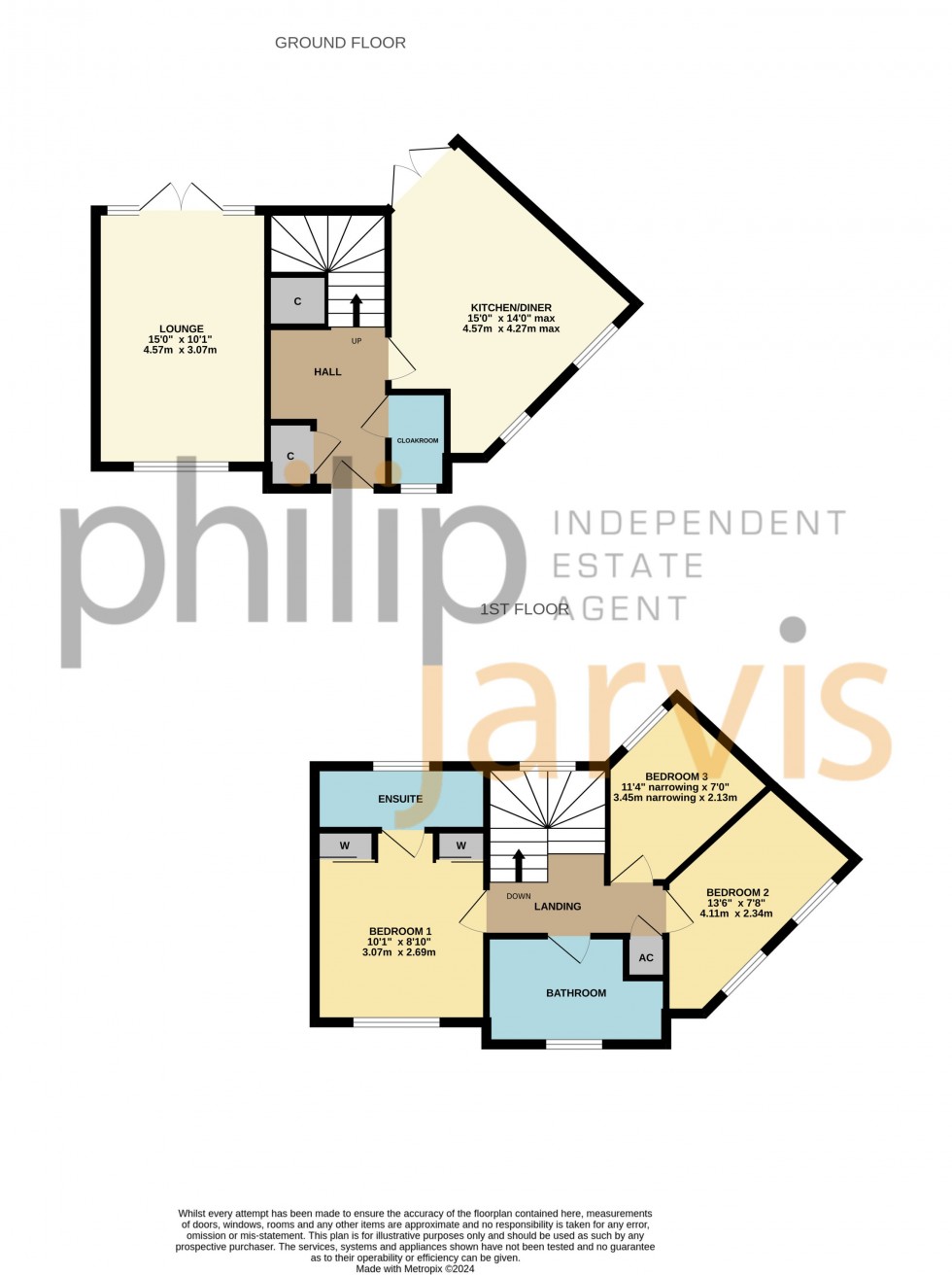 Floorplan for Horwood Way, Harrietsham, Kent