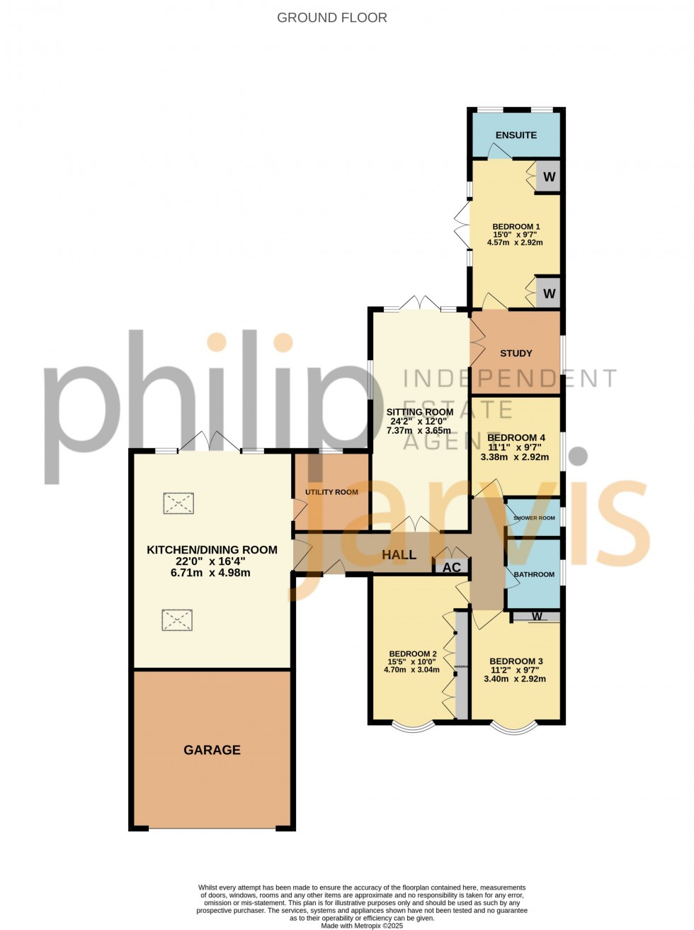 Floorplan for Old Lain, Harrietsham, Kent